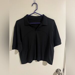Lululemon Cropped Polo Shirt